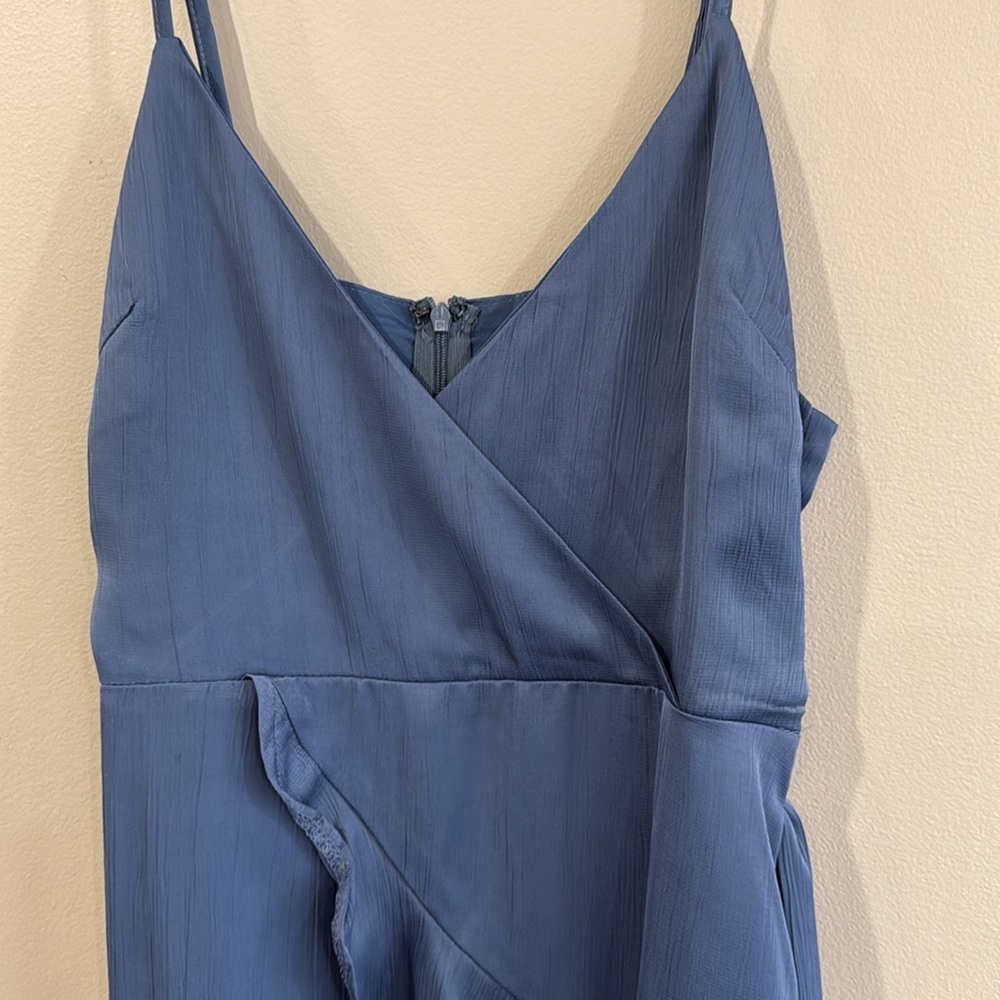 Here Comes The Sun asymmetrical faux wrap dress - Picture 6 of 9